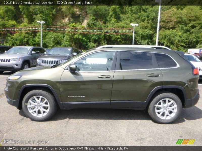  2016 Cherokee Latitude 4x4 ECO Green Pearl