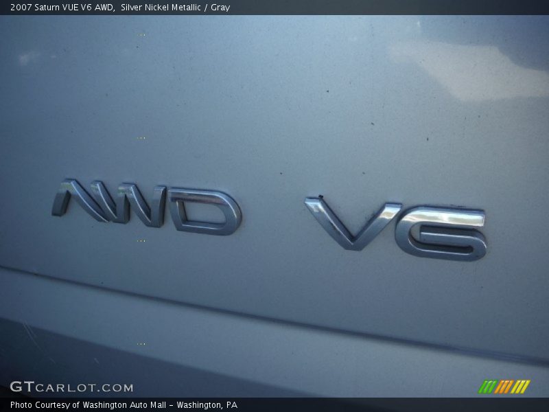 Silver Nickel Metallic / Gray 2007 Saturn VUE V6 AWD