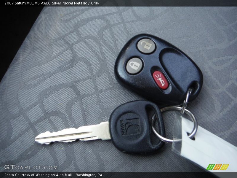 Silver Nickel Metallic / Gray 2007 Saturn VUE V6 AWD