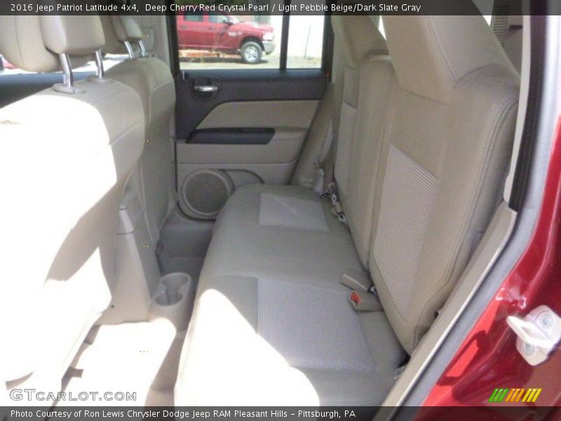 Deep Cherry Red Crystal Pearl / Light Pebble Beige/Dark Slate Gray 2016 Jeep Patriot Latitude 4x4