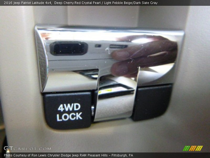 Deep Cherry Red Crystal Pearl / Light Pebble Beige/Dark Slate Gray 2016 Jeep Patriot Latitude 4x4