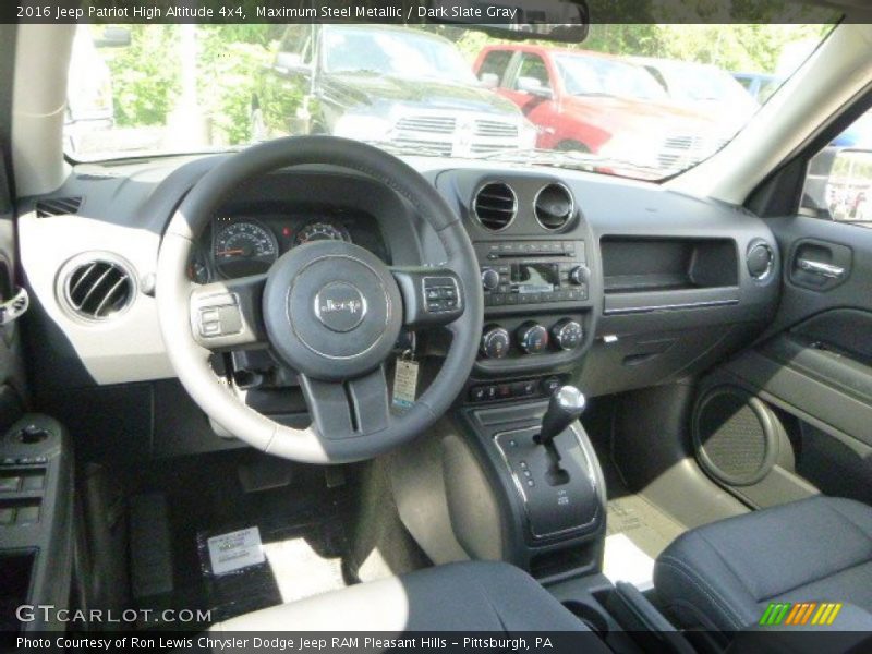 Maximum Steel Metallic / Dark Slate Gray 2016 Jeep Patriot High Altitude 4x4