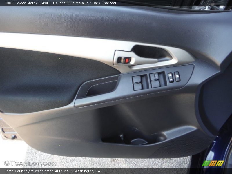 Nautical Blue Metallic / Dark Charcoal 2009 Toyota Matrix S AWD