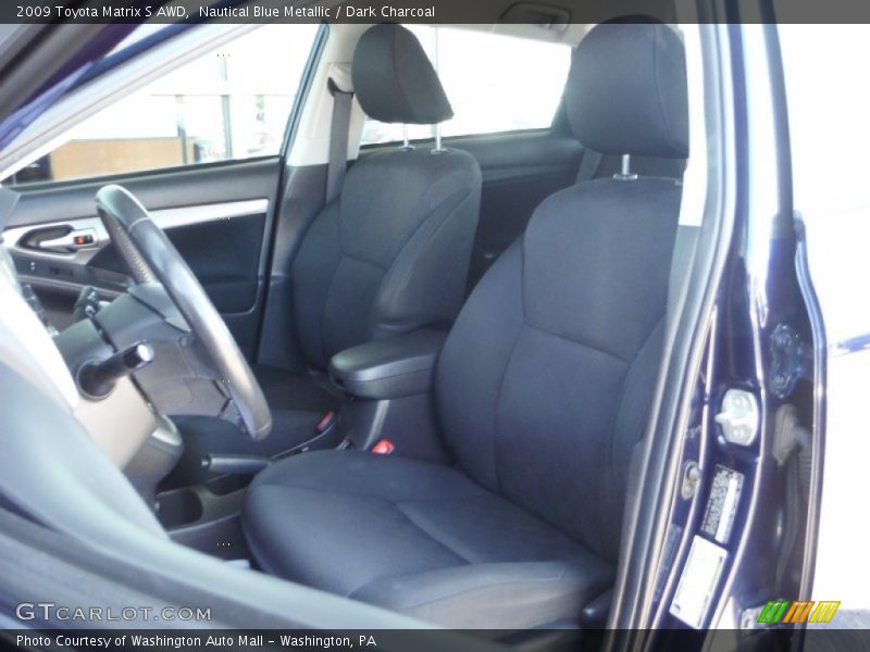 Nautical Blue Metallic / Dark Charcoal 2009 Toyota Matrix S AWD