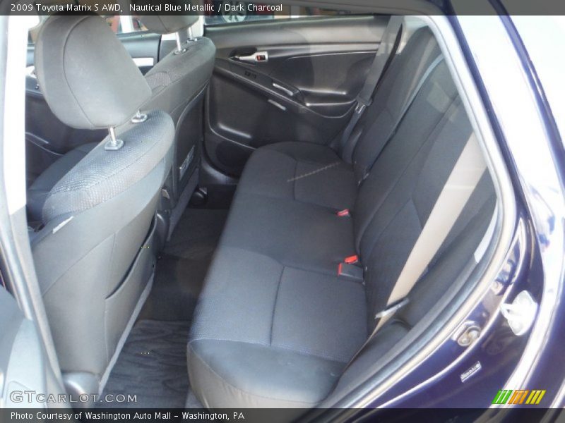 Nautical Blue Metallic / Dark Charcoal 2009 Toyota Matrix S AWD