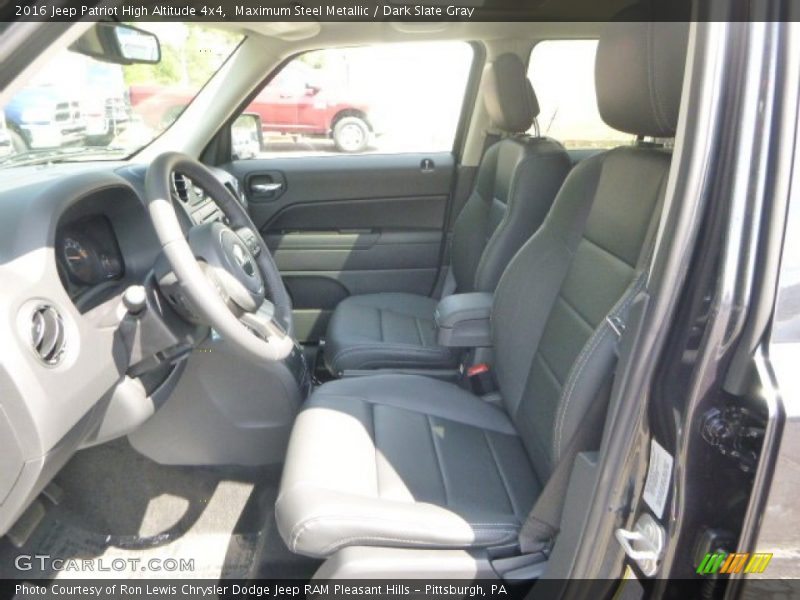 Maximum Steel Metallic / Dark Slate Gray 2016 Jeep Patriot High Altitude 4x4
