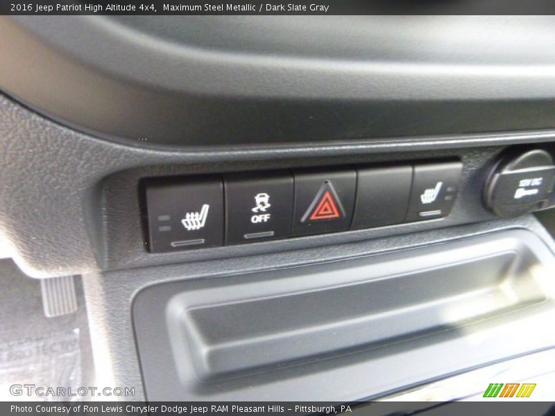 Maximum Steel Metallic / Dark Slate Gray 2016 Jeep Patriot High Altitude 4x4