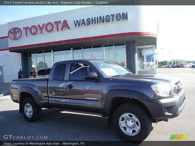 Magnetic Gray Metallic / Graphite 2014 Toyota Tacoma Access Cab 4x4