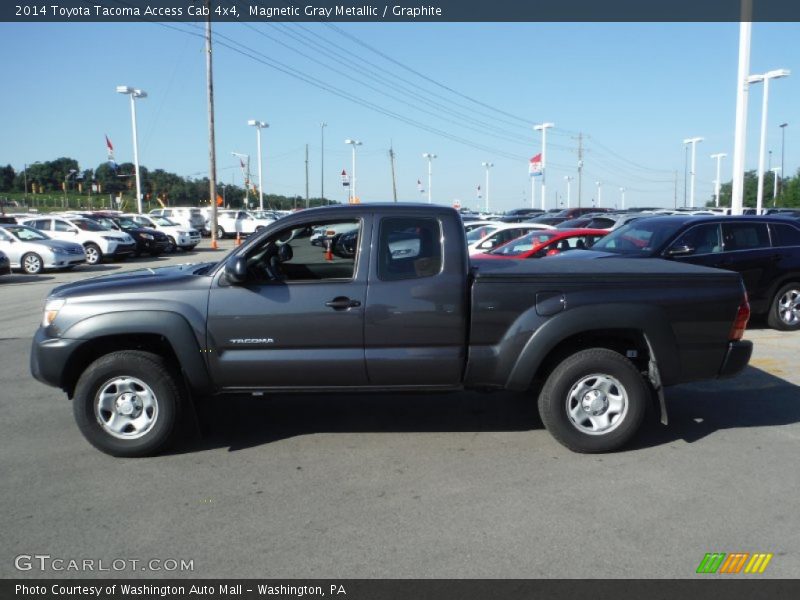 Magnetic Gray Metallic / Graphite 2014 Toyota Tacoma Access Cab 4x4