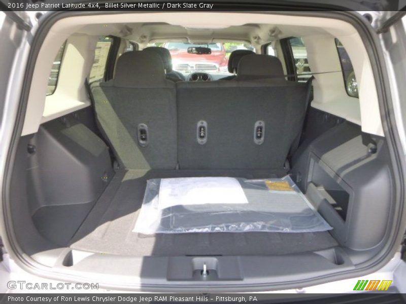 Billet Silver Metallic / Dark Slate Gray 2016 Jeep Patriot Latitude 4x4