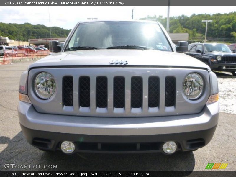 Billet Silver Metallic / Dark Slate Gray 2016 Jeep Patriot Latitude 4x4