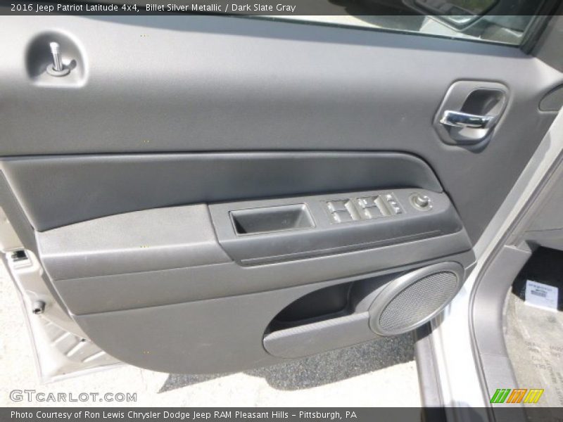 Billet Silver Metallic / Dark Slate Gray 2016 Jeep Patriot Latitude 4x4