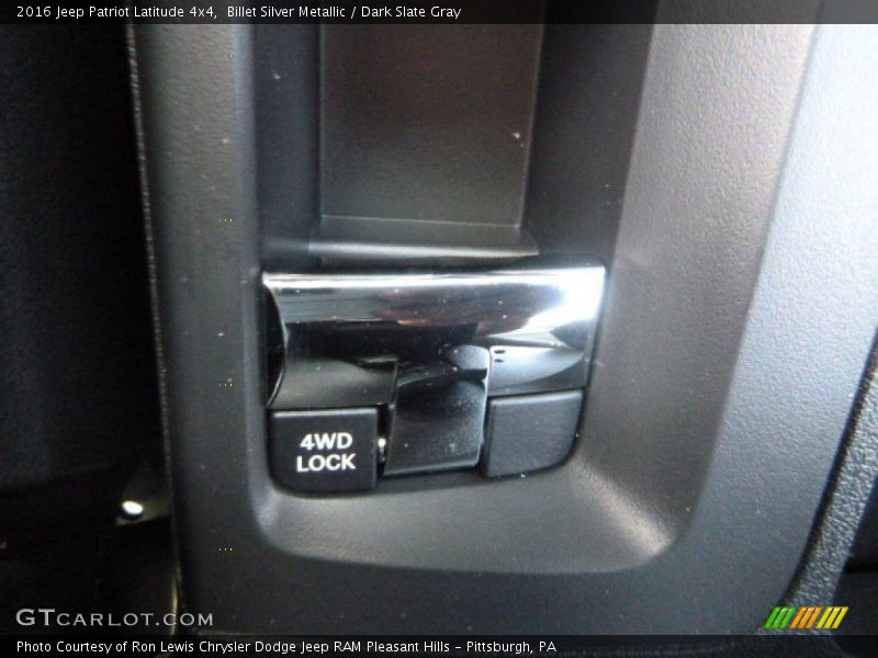 Billet Silver Metallic / Dark Slate Gray 2016 Jeep Patriot Latitude 4x4