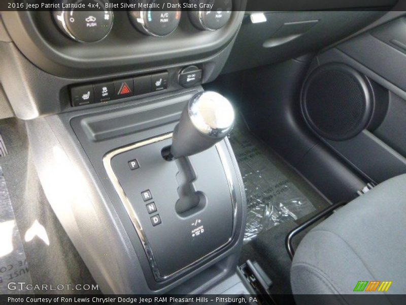 Billet Silver Metallic / Dark Slate Gray 2016 Jeep Patriot Latitude 4x4