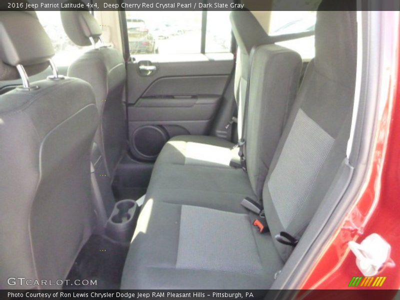Deep Cherry Red Crystal Pearl / Dark Slate Gray 2016 Jeep Patriot Latitude 4x4
