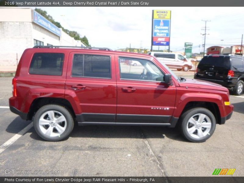  2016 Patriot Latitude 4x4 Deep Cherry Red Crystal Pearl