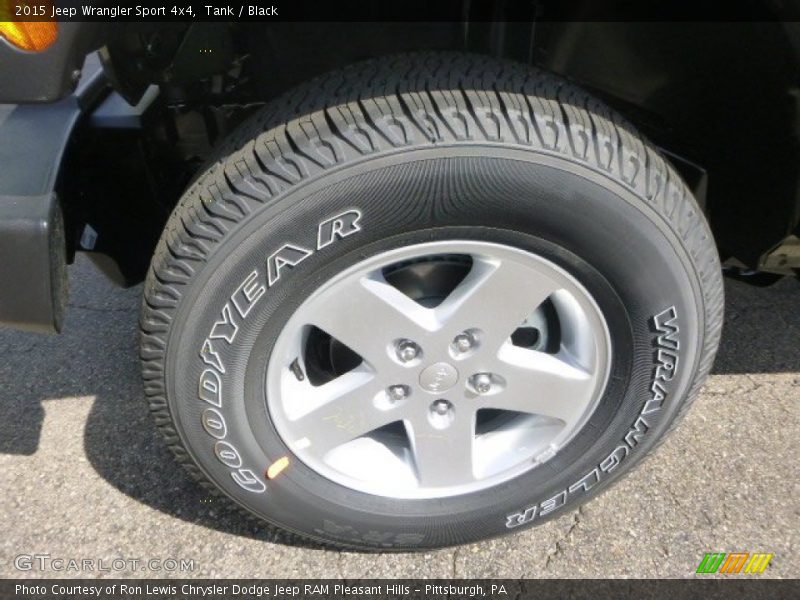 Tank / Black 2015 Jeep Wrangler Sport 4x4