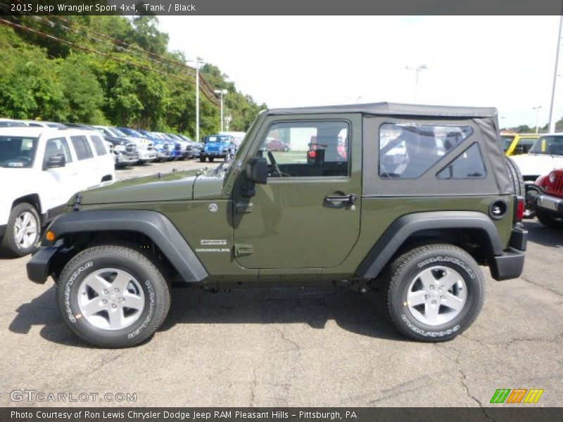 Tank / Black 2015 Jeep Wrangler Sport 4x4