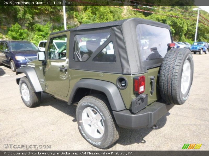 Tank / Black 2015 Jeep Wrangler Sport 4x4