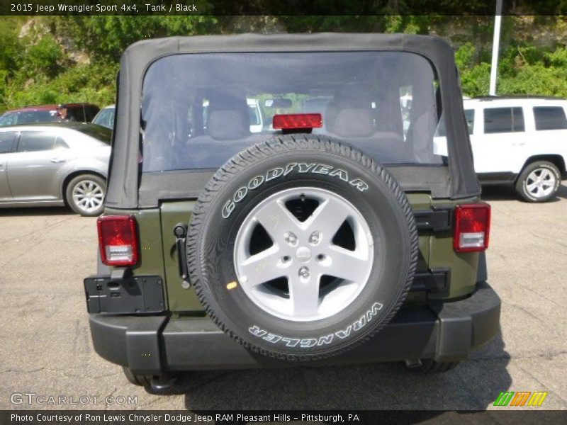 Tank / Black 2015 Jeep Wrangler Sport 4x4