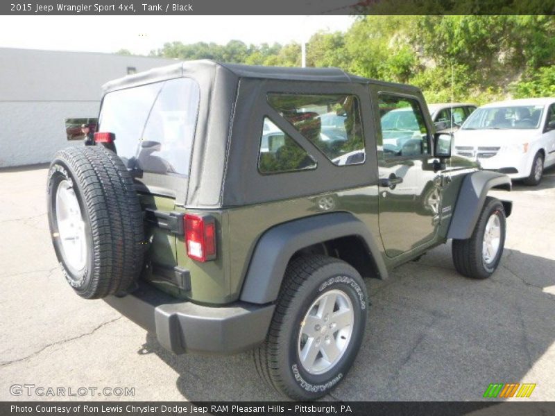 Tank / Black 2015 Jeep Wrangler Sport 4x4