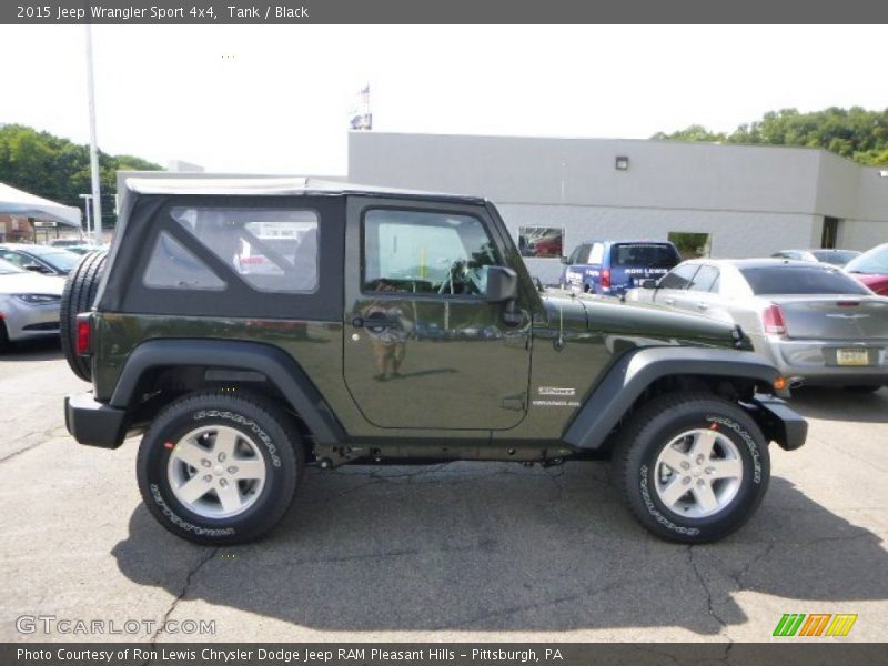 Tank / Black 2015 Jeep Wrangler Sport 4x4