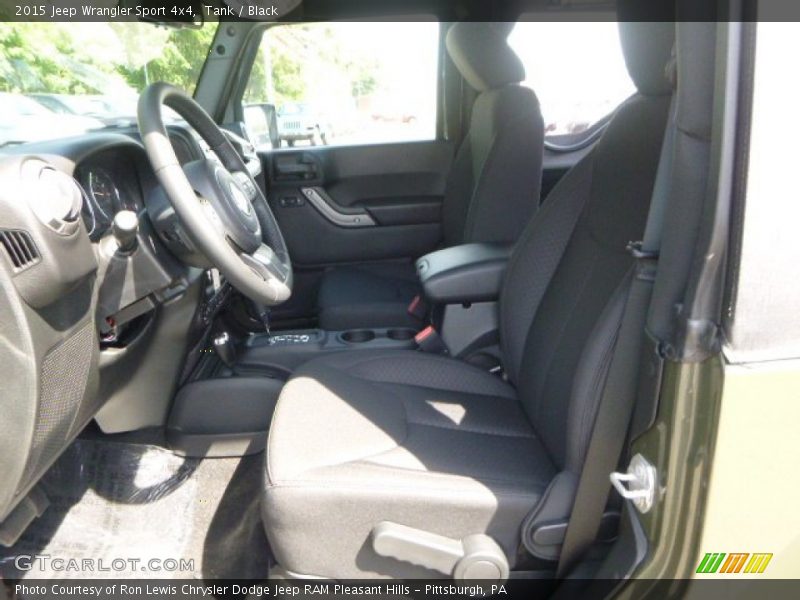 Tank / Black 2015 Jeep Wrangler Sport 4x4