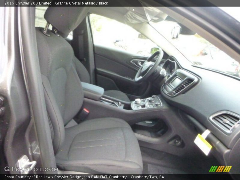 Front Seat of 2016 200 Limited