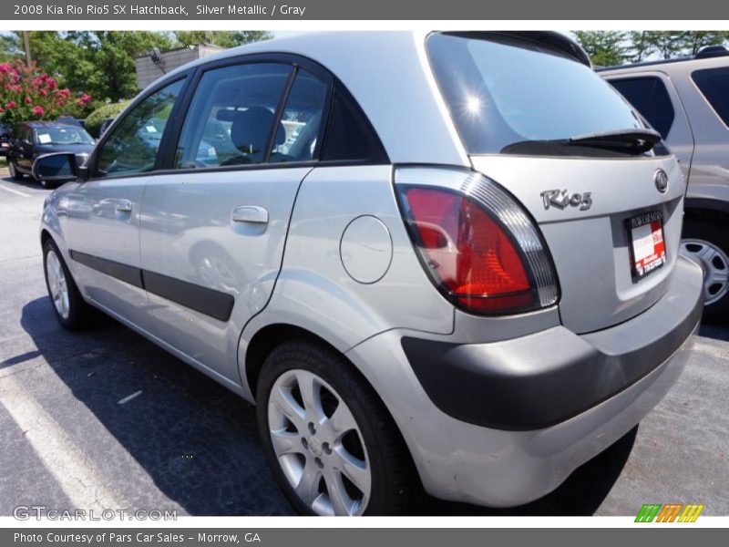 Silver Metallic / Gray 2008 Kia Rio Rio5 SX Hatchback
