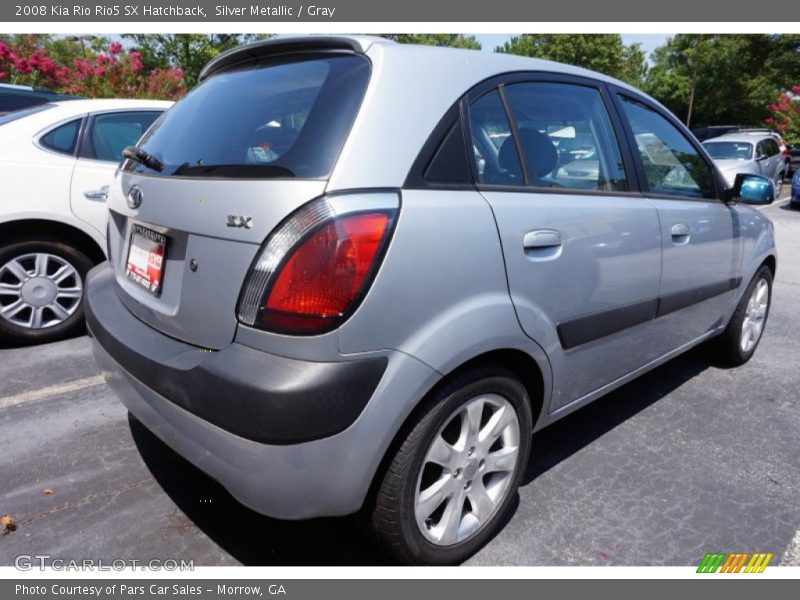 Silver Metallic / Gray 2008 Kia Rio Rio5 SX Hatchback