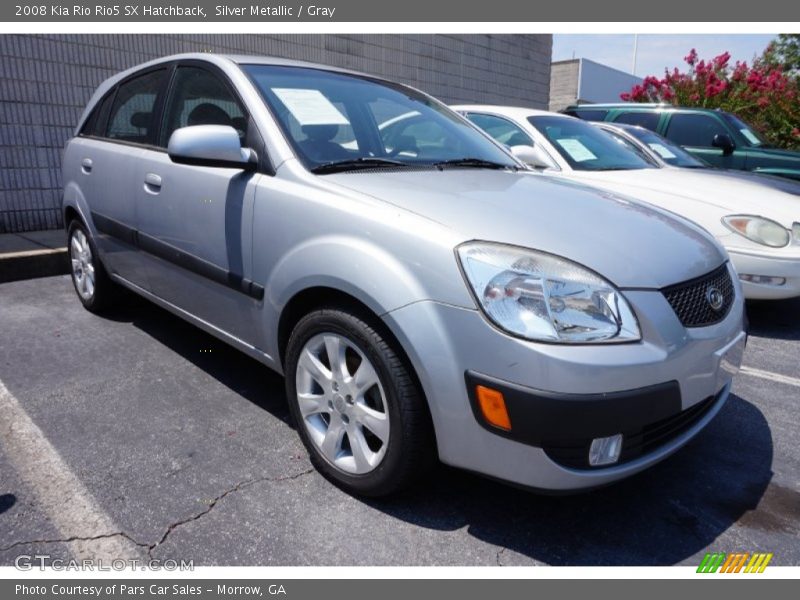 Silver Metallic / Gray 2008 Kia Rio Rio5 SX Hatchback