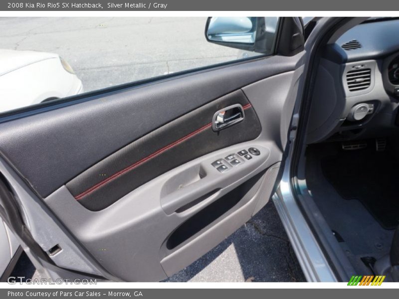 Silver Metallic / Gray 2008 Kia Rio Rio5 SX Hatchback