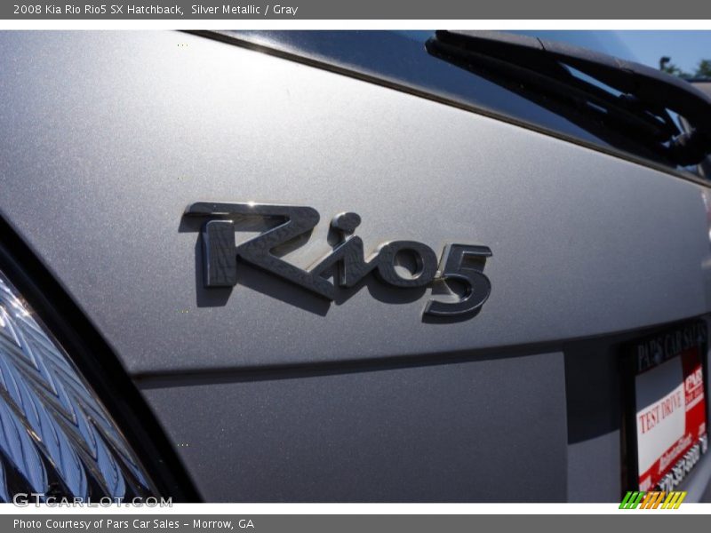 Silver Metallic / Gray 2008 Kia Rio Rio5 SX Hatchback