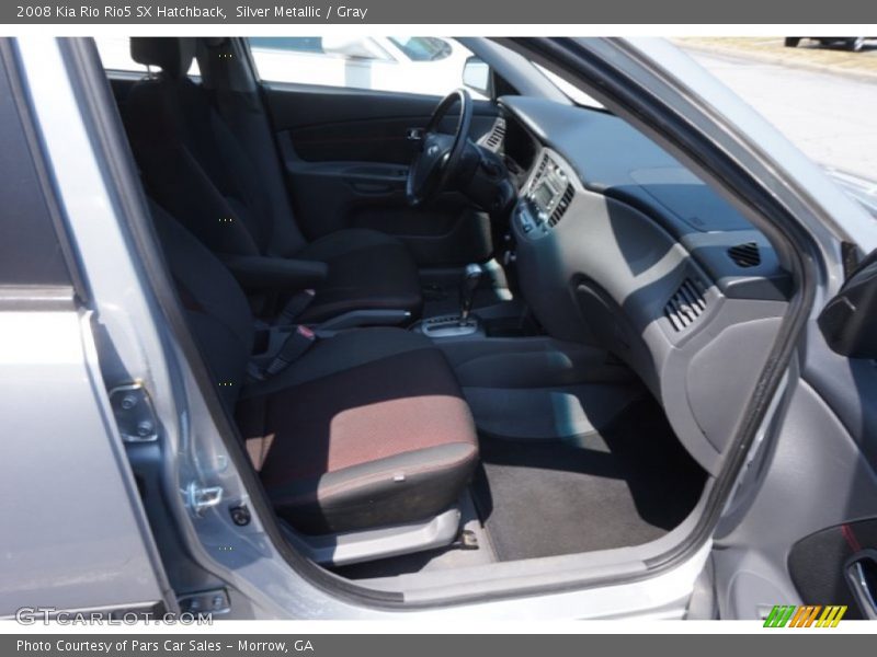 Silver Metallic / Gray 2008 Kia Rio Rio5 SX Hatchback