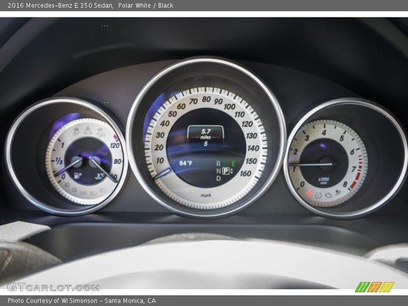 Polar White / Black 2016 Mercedes-Benz E 350 Sedan