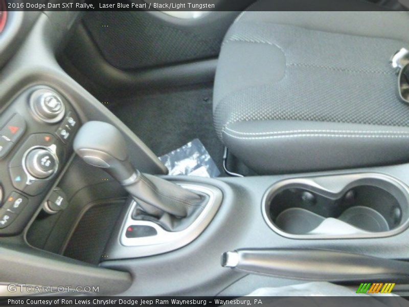 Laser Blue Pearl / Black/Light Tungsten 2016 Dodge Dart SXT Rallye