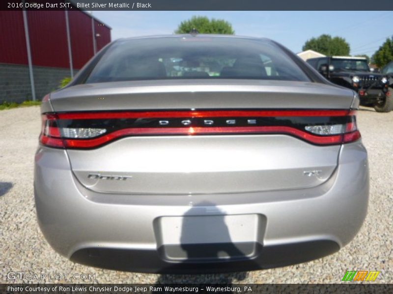 Billet Silver Metallic / Black 2016 Dodge Dart SXT