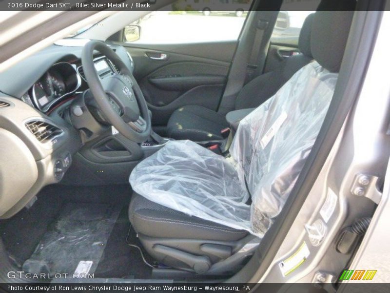 Billet Silver Metallic / Black 2016 Dodge Dart SXT
