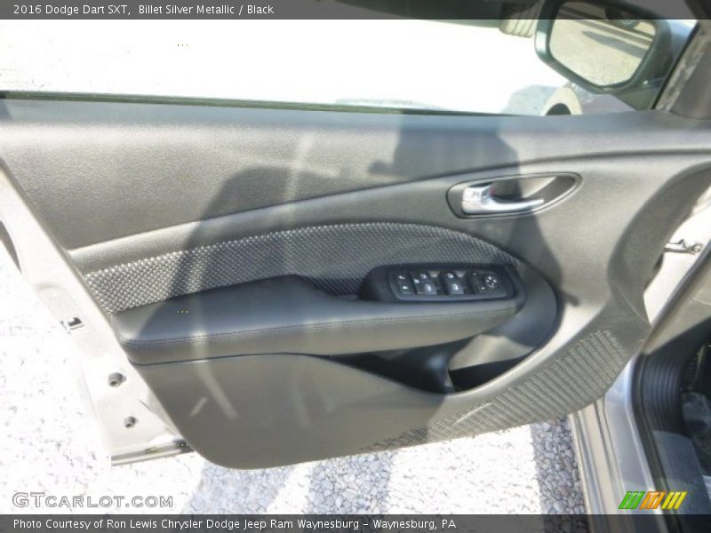 Billet Silver Metallic / Black 2016 Dodge Dart SXT