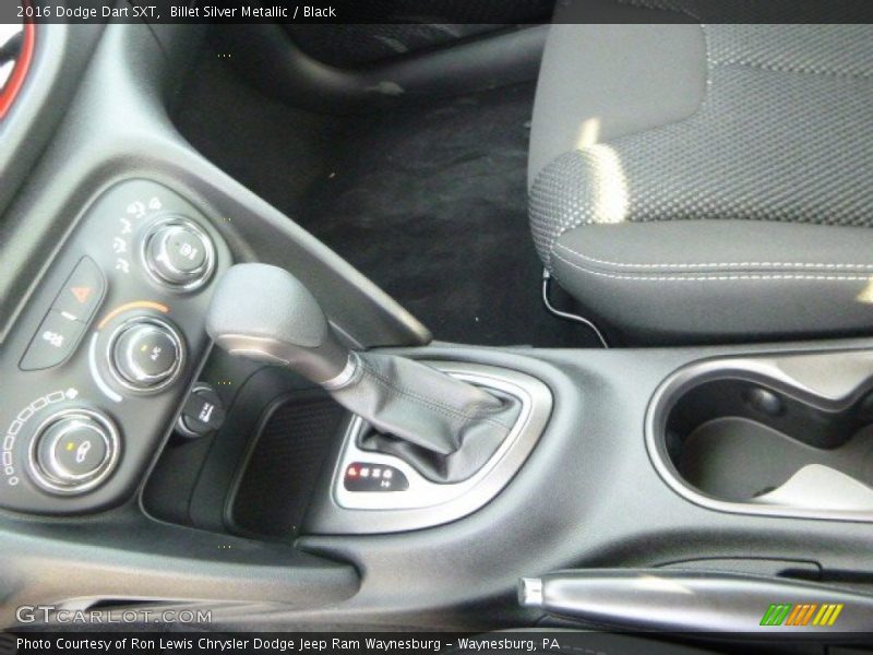Billet Silver Metallic / Black 2016 Dodge Dart SXT