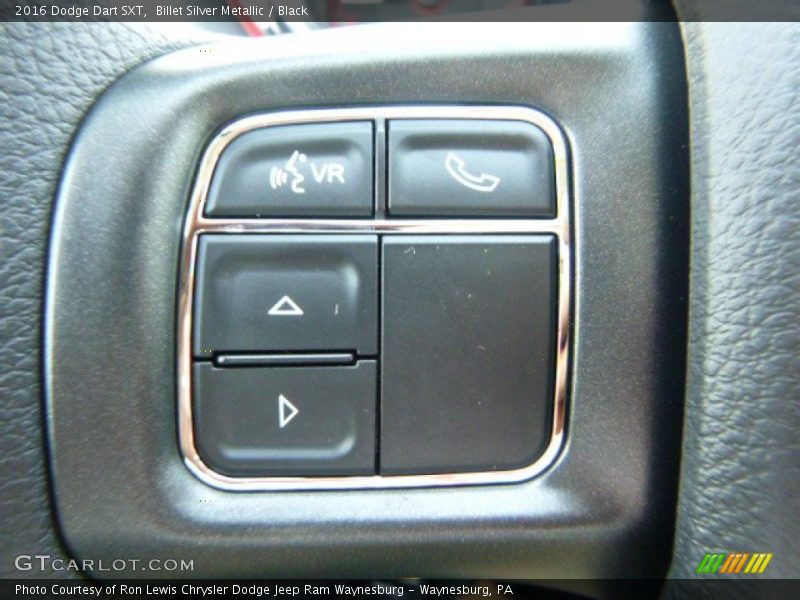 Billet Silver Metallic / Black 2016 Dodge Dart SXT