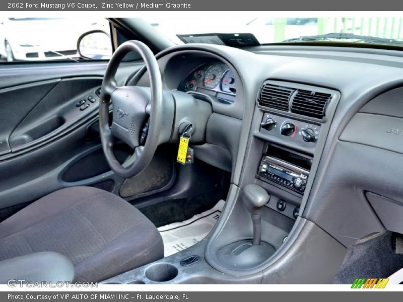 Dashboard of 2002 Mustang V6 Coupe