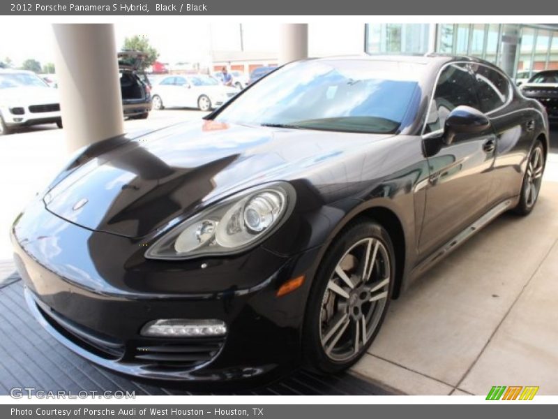 Black / Black 2012 Porsche Panamera S Hybrid