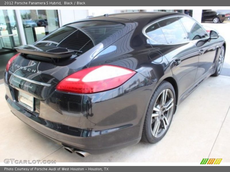 Black / Black 2012 Porsche Panamera S Hybrid