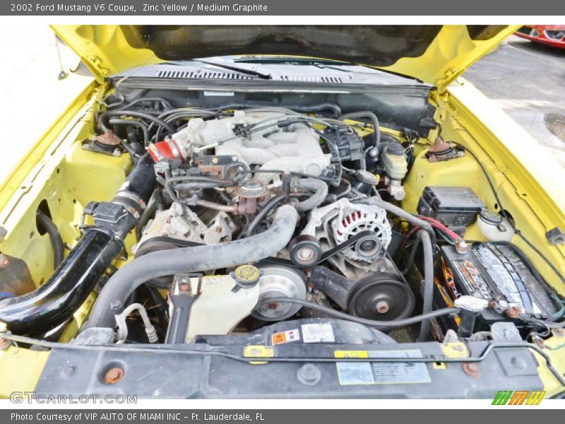  2002 Mustang V6 Coupe Engine - 3.8 Liter OHV 12-Valve V6