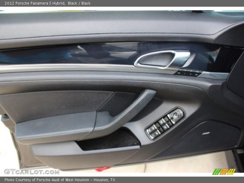 Black / Black 2012 Porsche Panamera S Hybrid