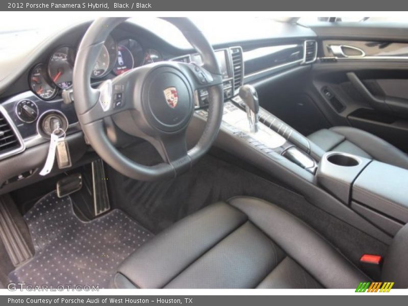 Black / Black 2012 Porsche Panamera S Hybrid