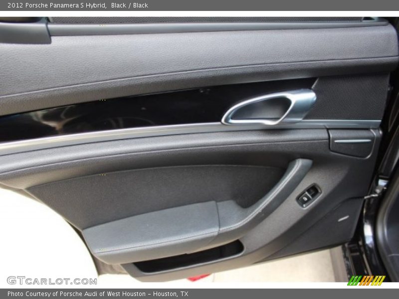 Black / Black 2012 Porsche Panamera S Hybrid