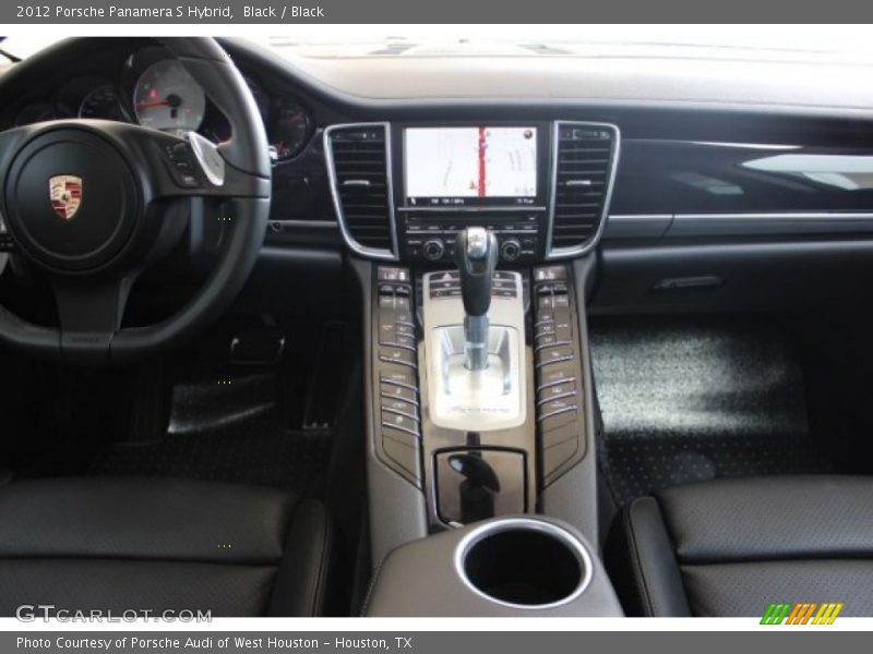 Black / Black 2012 Porsche Panamera S Hybrid
