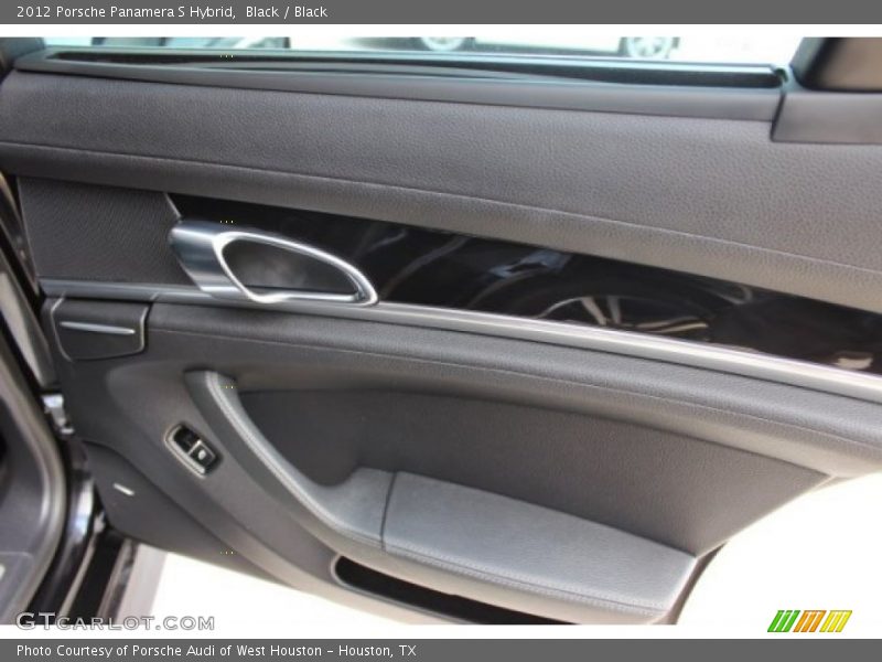 Black / Black 2012 Porsche Panamera S Hybrid